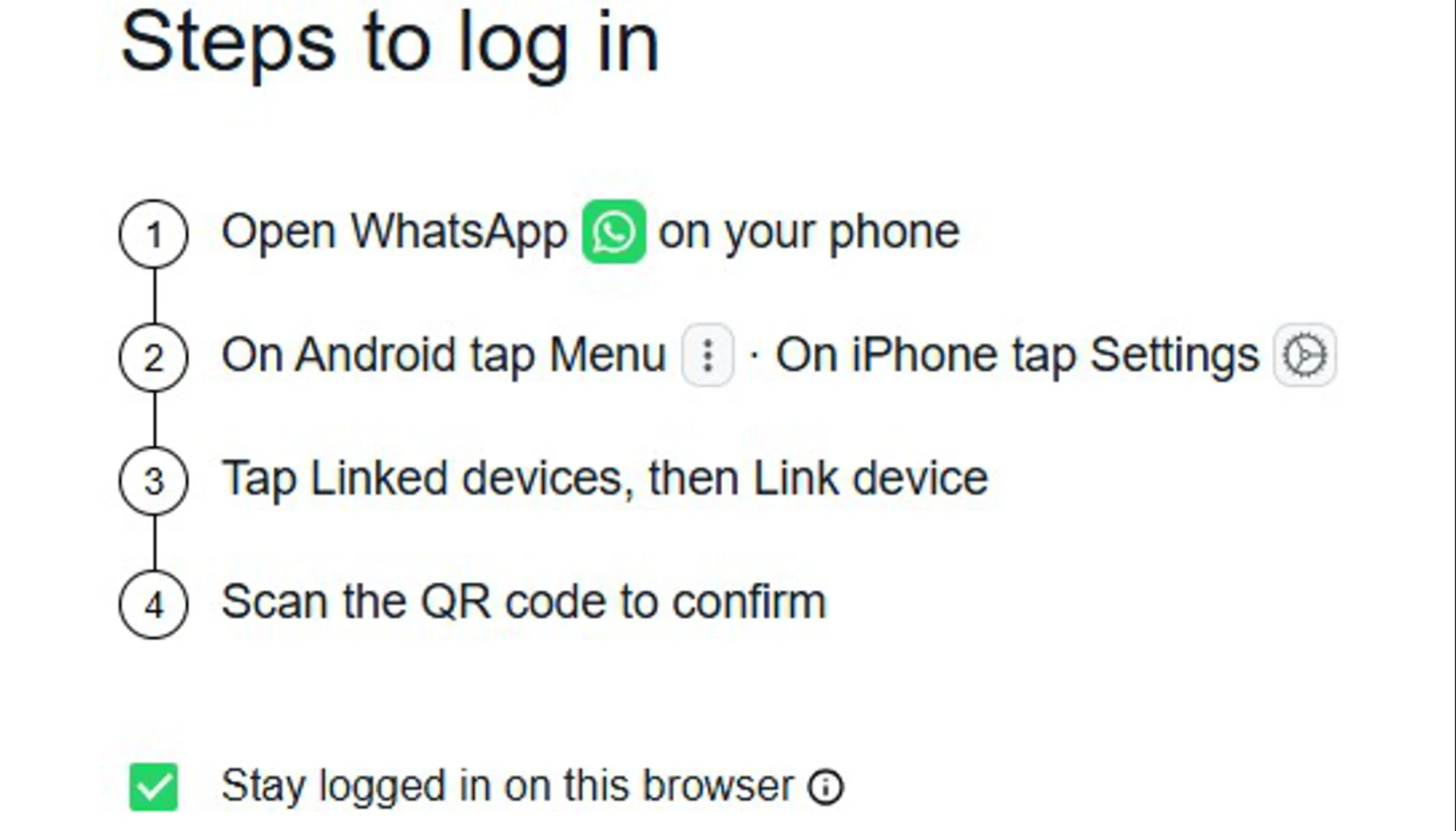 multiple accounts 1 GB Whatsapp web