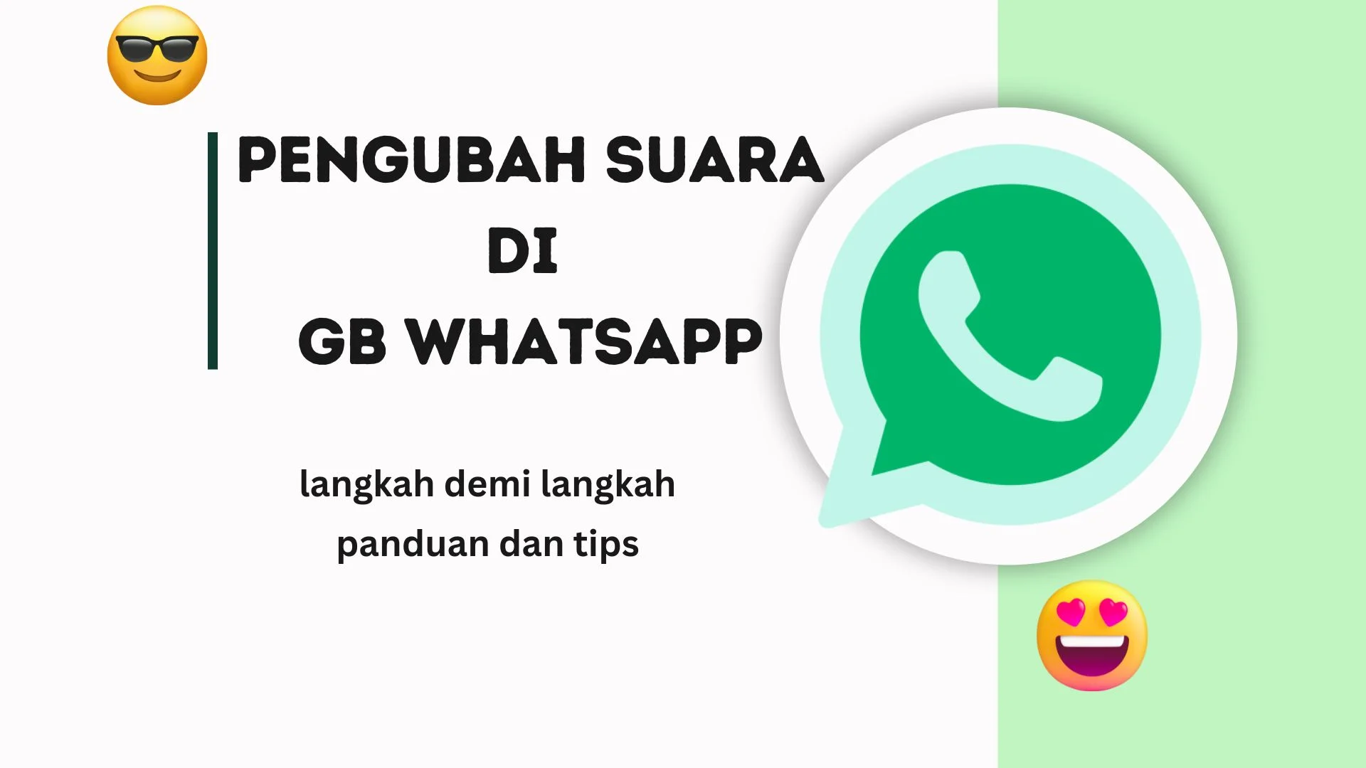 Pengubah Suara di GB WhatsApp